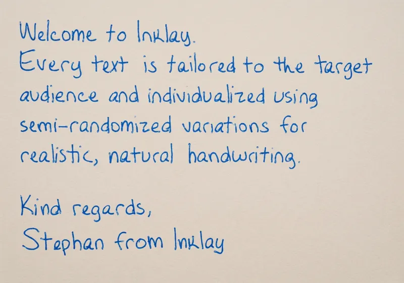 Handwriting sample 3
